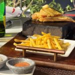 Charly's hot stone steak