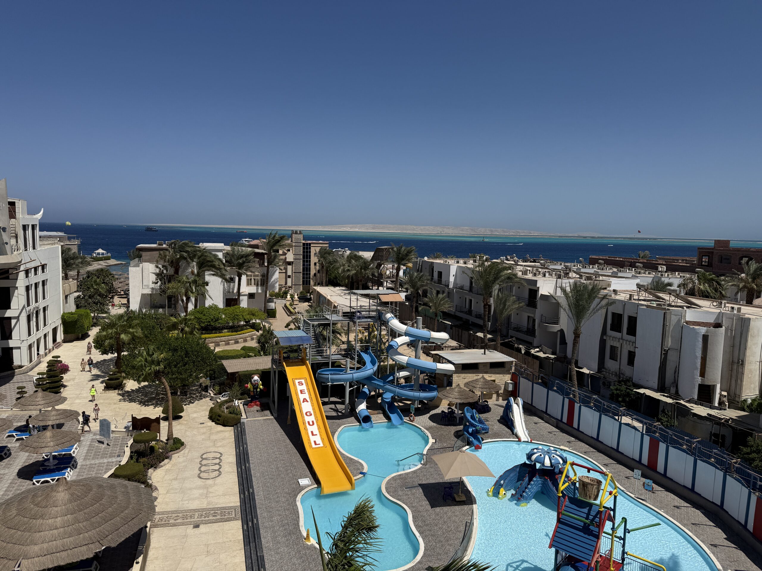 Seagull hotel - view from the 4th floor